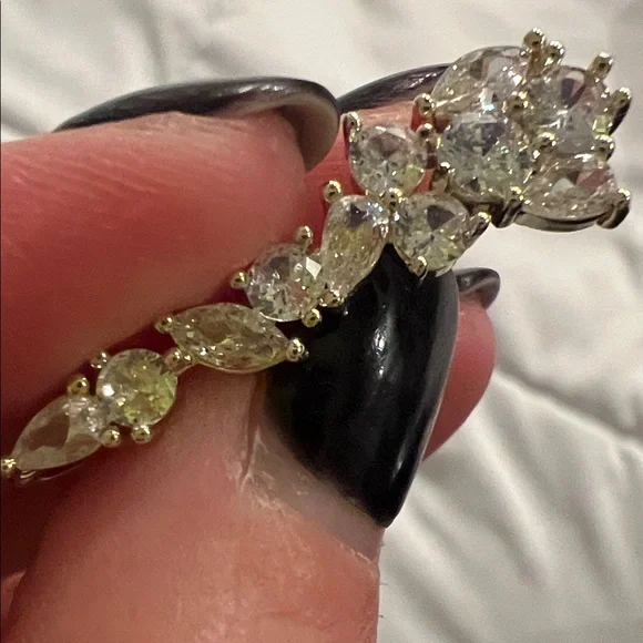 Melinda Maria Crystal Ear Cuff - Picture 5 of 5